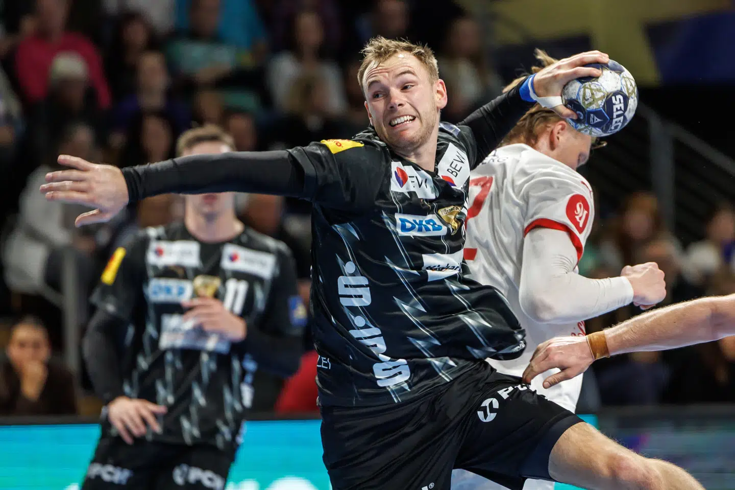 Mathias Gidsel var i hopla i Portugal torsdag aften. (Arkivfoto).