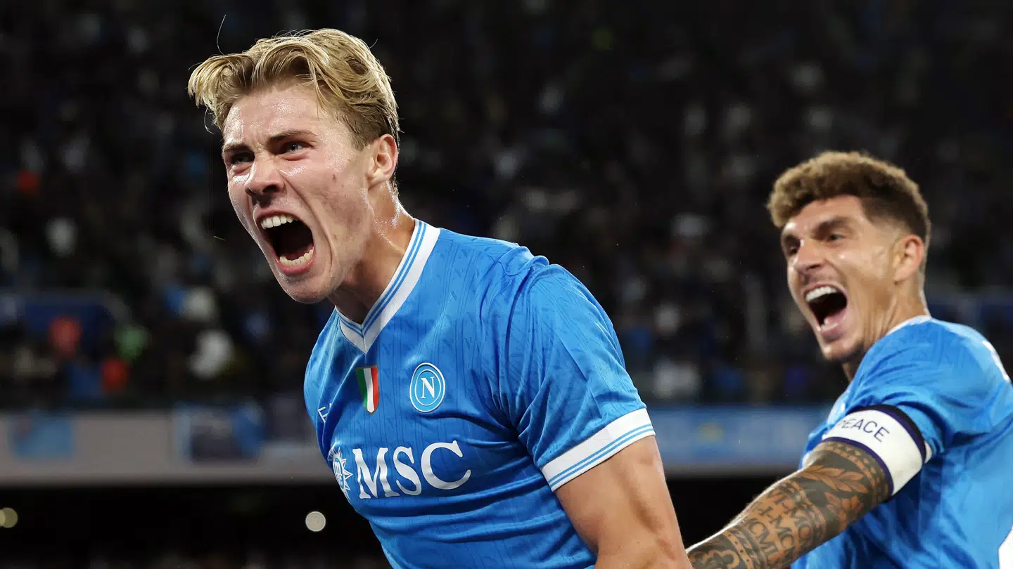 Rasmus Højlund blev udlejet til Napoli i sommer.