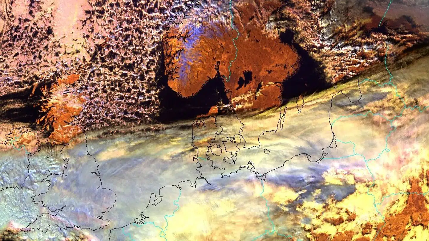 Et flot men koldt vejr nærmer sig Danmark.