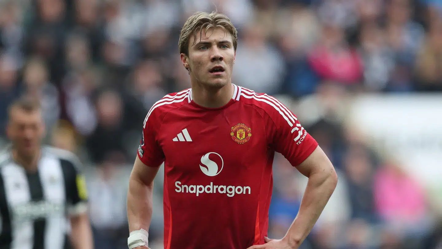 Rasmus Højlund skiftede til sin favoritklub, Manchester United.