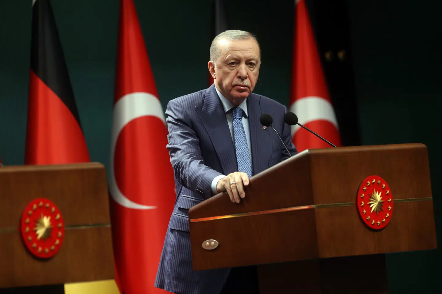 Recep Tayyip Erdogan er blevet ansigtet på AKP-partiet og dermed regeringen i Tyrkiet.