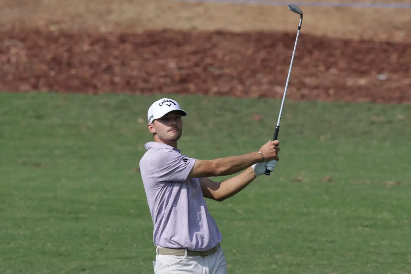 Nicolai Højgaard vandt sæsonfinalen for to år siden og er nu på sporet af endnu en sejr i den lukrative turnering i Dubai.