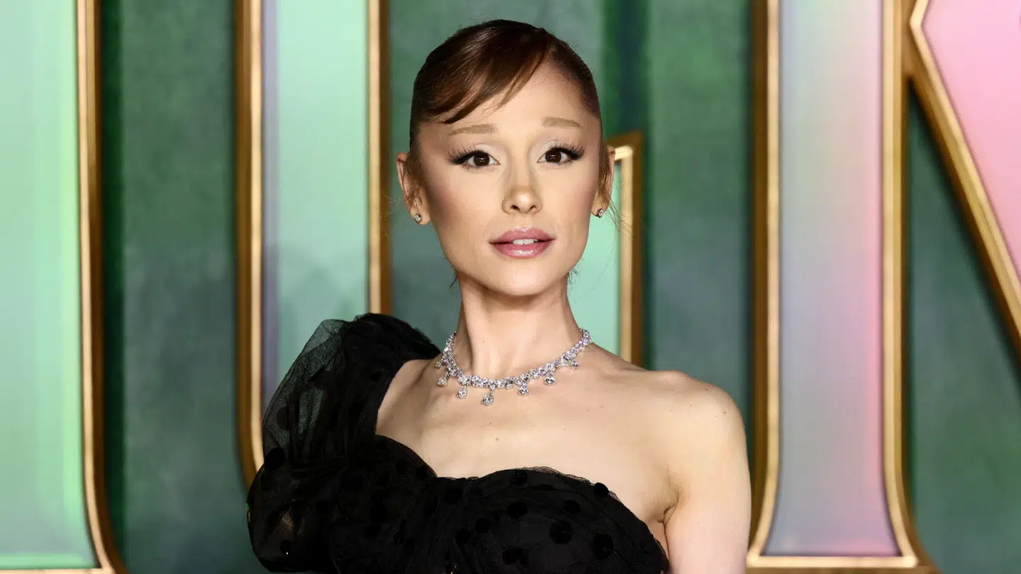 Ariana Grande til premieren på 'Wicked: For Good' i London i november i år. REUTERS/Jack Taylor