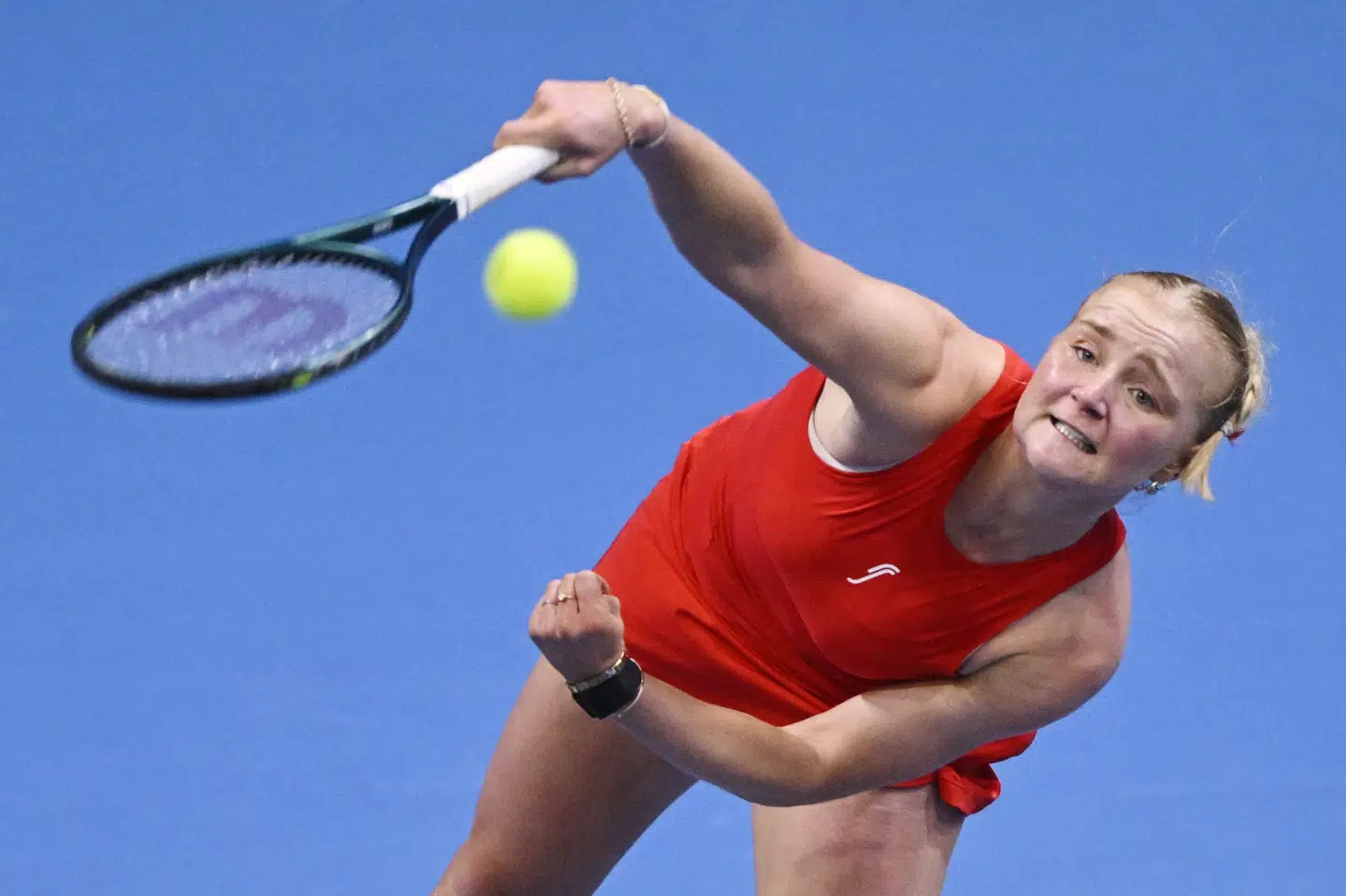 Rebecca Munk Mortensen indledte opgøret mod Mexico med en sejr over Victoria Rodriguez med 6-4, 6-4. (Arkivfoto).