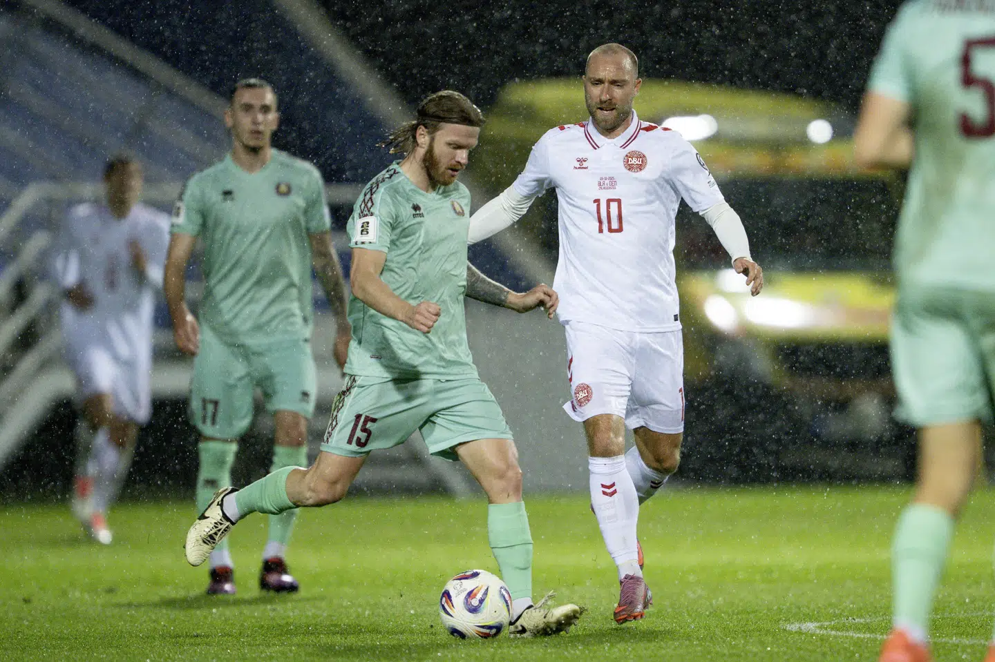 Belarus kunne ikke stille meget op mod Christian Eriksen og co. i oktober. Danmark vandt 6-0 i ungarske Zalaegerszeg.