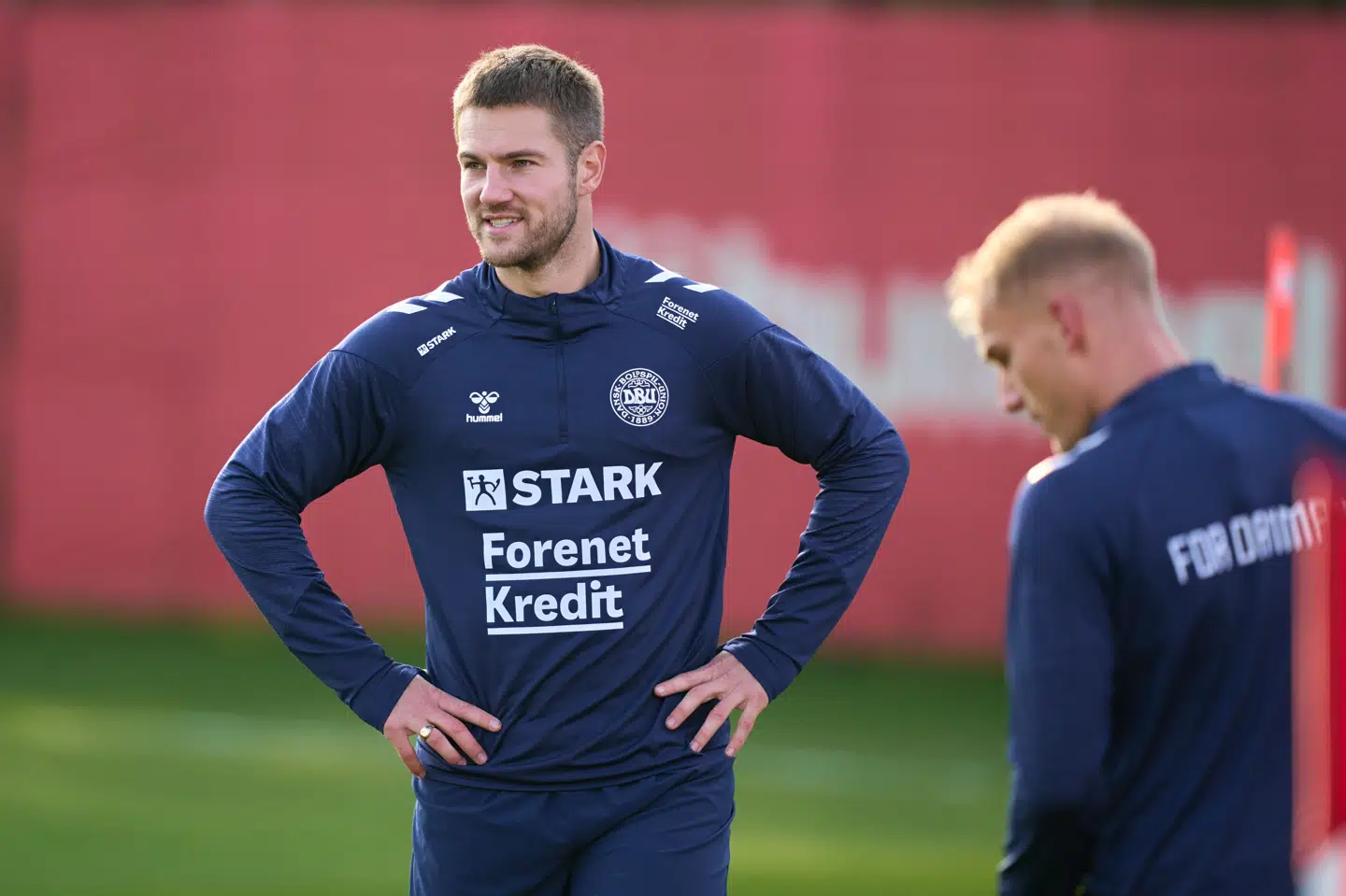 Joachim Andersen er ligesom Kasper Schmeichel og Victor Froholdt i karantænefare i VM-kvalifikationen. (Arkivfoto).