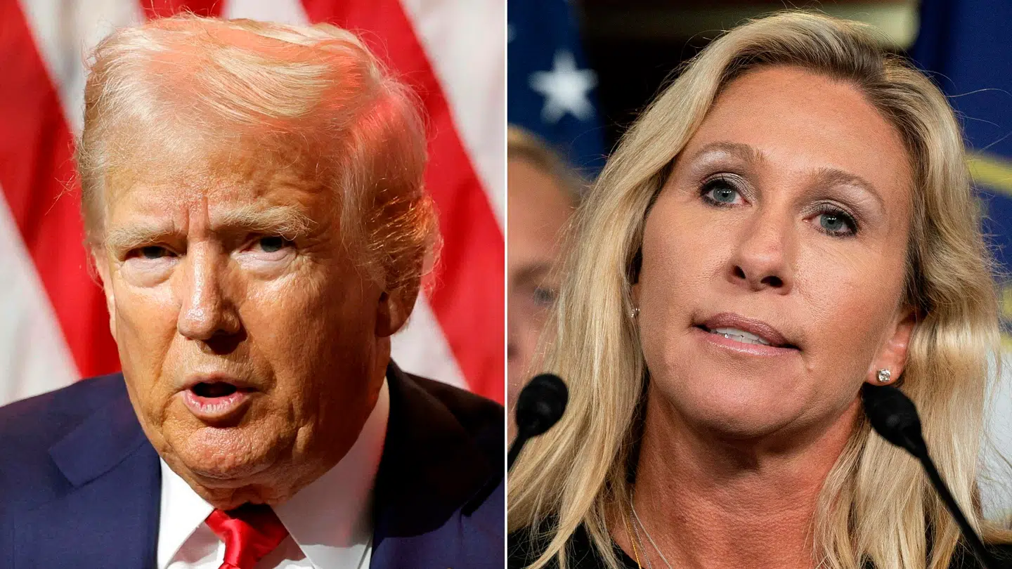 Dramaet mellem Marjorie Taylor Greene og Donald Trump bliver ved med at udvikle sig.