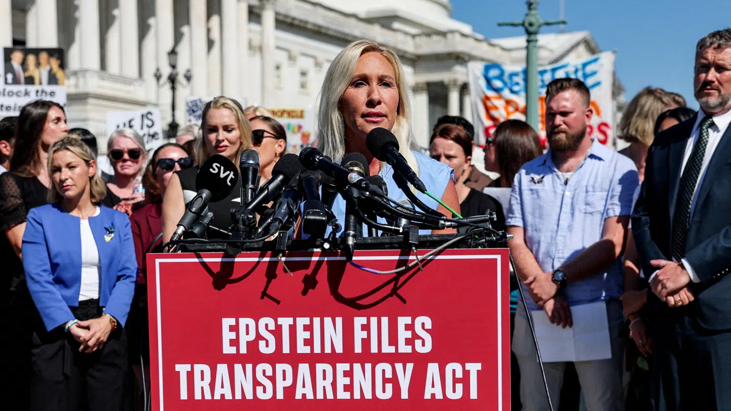 Kongresmedlemmet Marjorie Taylor Greene har været en af de højlydte stemmer om udgivelsen af Epstein-filerne.