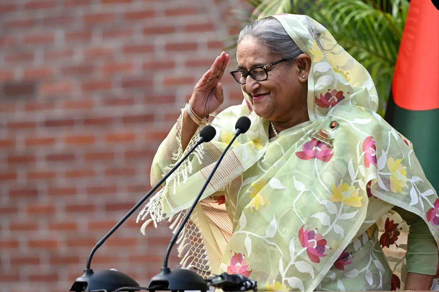 Ekspremierminister Sheikh Hasina beskyldes for grove krænkelser af menneskerettighederne i Bangladesh. (Arkivfoto).