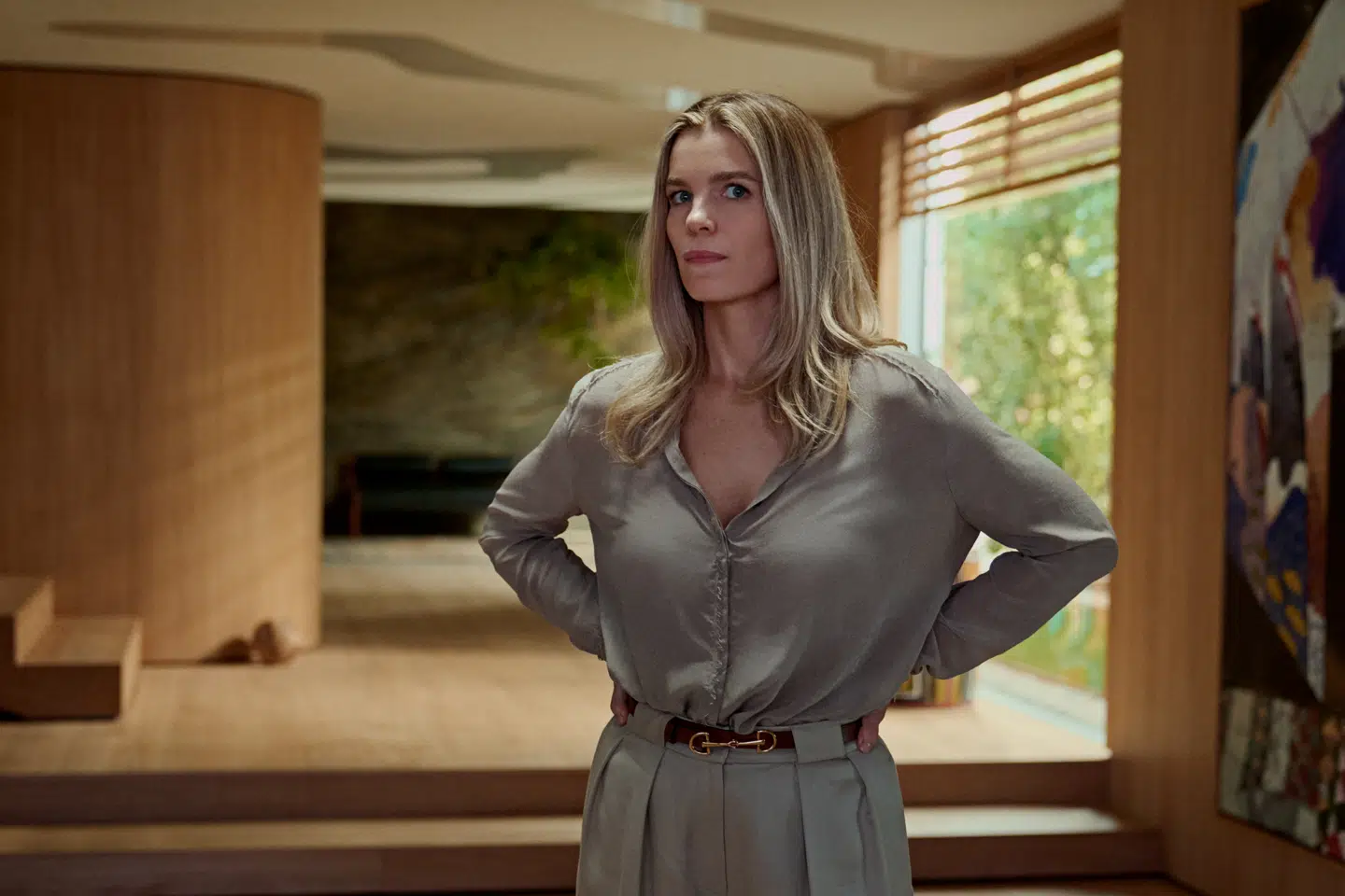 Reservatet. Marie Bach Hansen as Cecile Mike Vinter-Jensen in Reservatet. Cr. Courtesy of Netflix © 2024