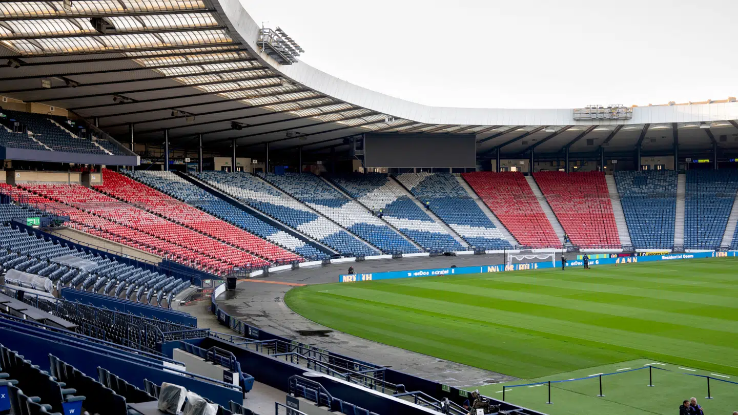 Der bliver propfyldt på ikoniske Hampden Park.