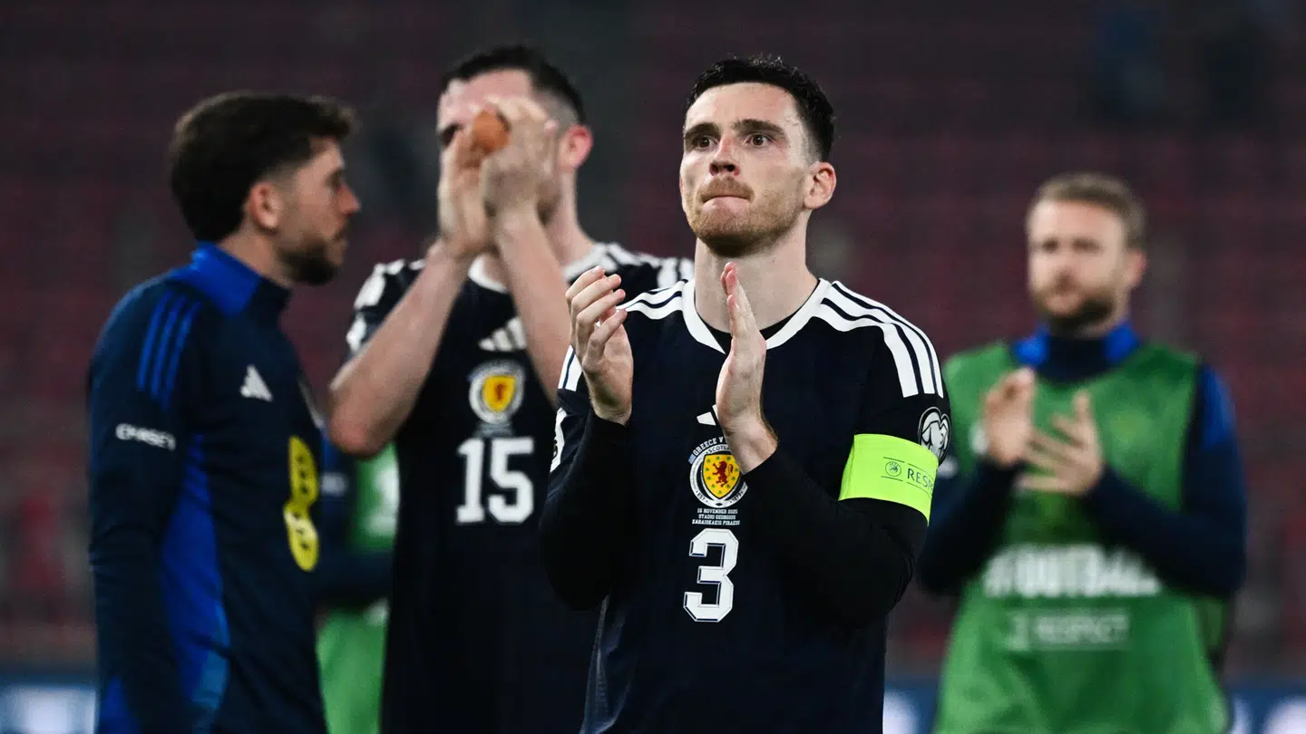 Andrew Robertson kan spille sit land til VM.