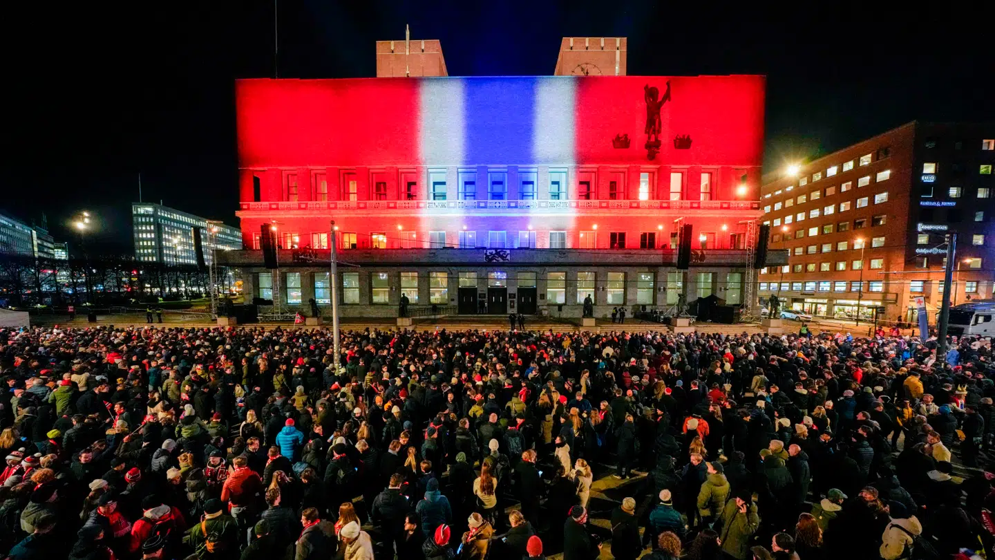 Op mod 50.000 fans var mødt op for at hylde de norske stjerner.