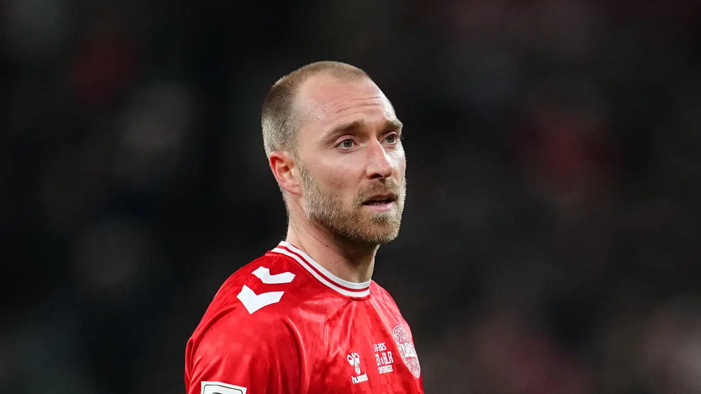 Christian Eriksen er ikke længere sikker på at starte inde.