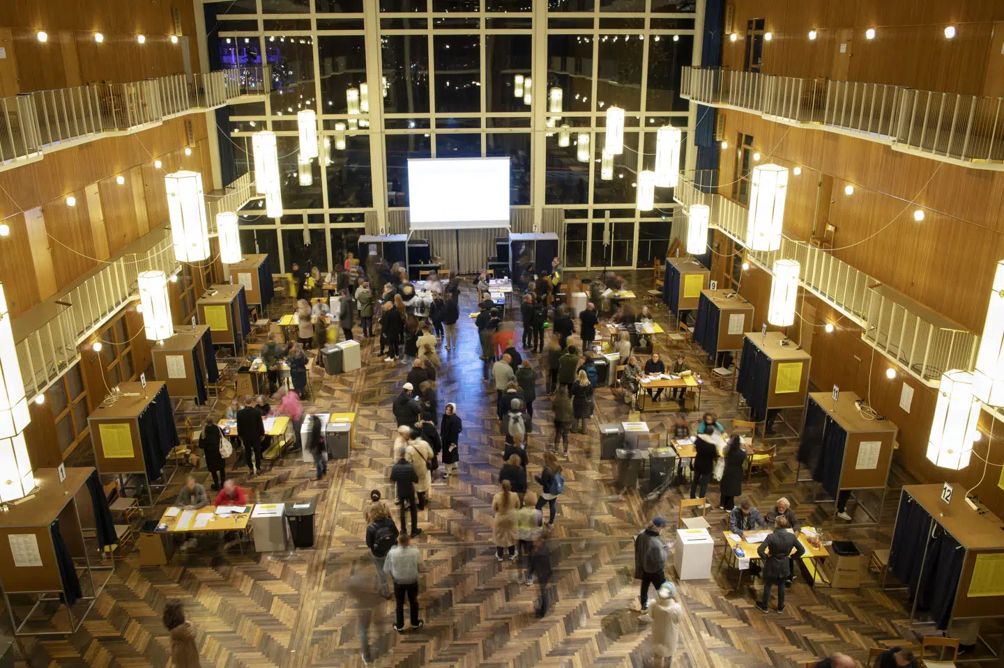 I Aarhus kan man blandt andet stemme på byens rådhus, som byens borgere gjorde ved det sidste kommunalvalg i 2021. (Arkivfoto).