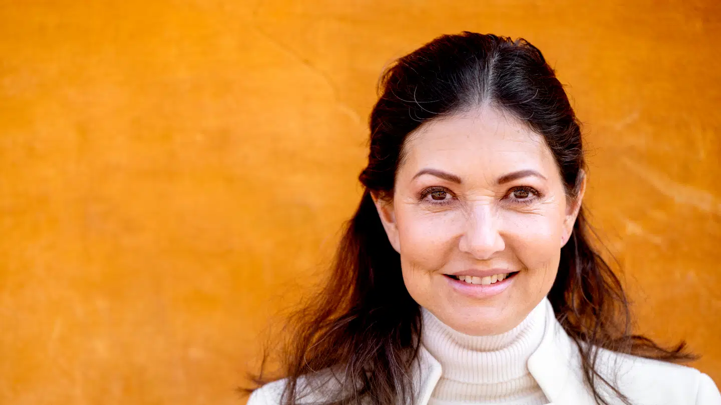 Grevinde Alexandra havde glæden af en helt særlig bordherre til Bang & Olufsens 100-års jubilæumsfejring (arkivfoto).