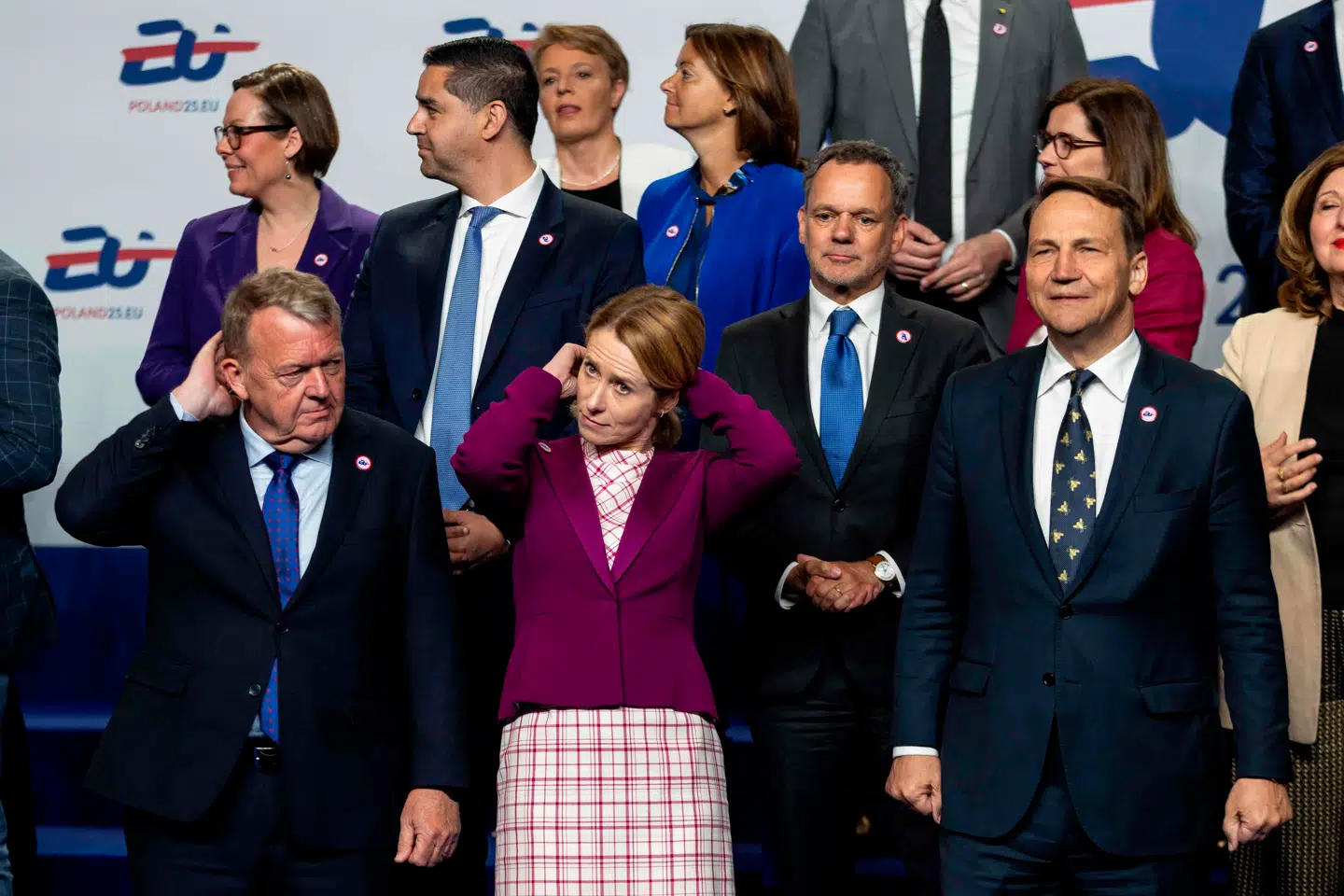 Lars Løkke Rasmussen til EU-udenrigsministermøde i Polen i maj. Det vides ikke, hvor mange af udenrigsministrene, der er med i gruppechatten på Signal.