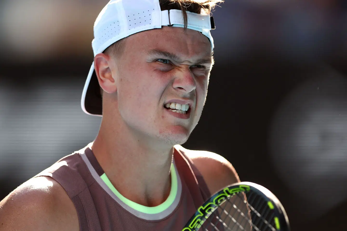 Ifølge sig selv ser Holger Rune efter at være blevet ramt af en alvorlig skade alt det, som han kunne have gjort anderledes i sin karriere. (Arkivfoto).