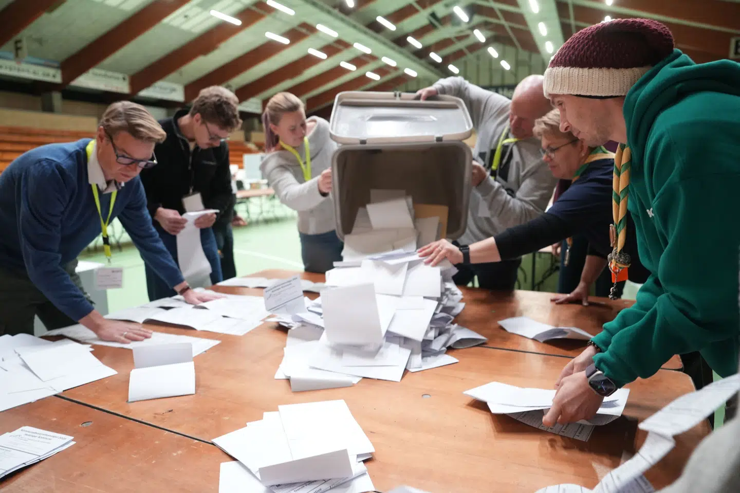 I Helsingør skal stemmesedlerne til at tælles op, da klokken har rundet 20.