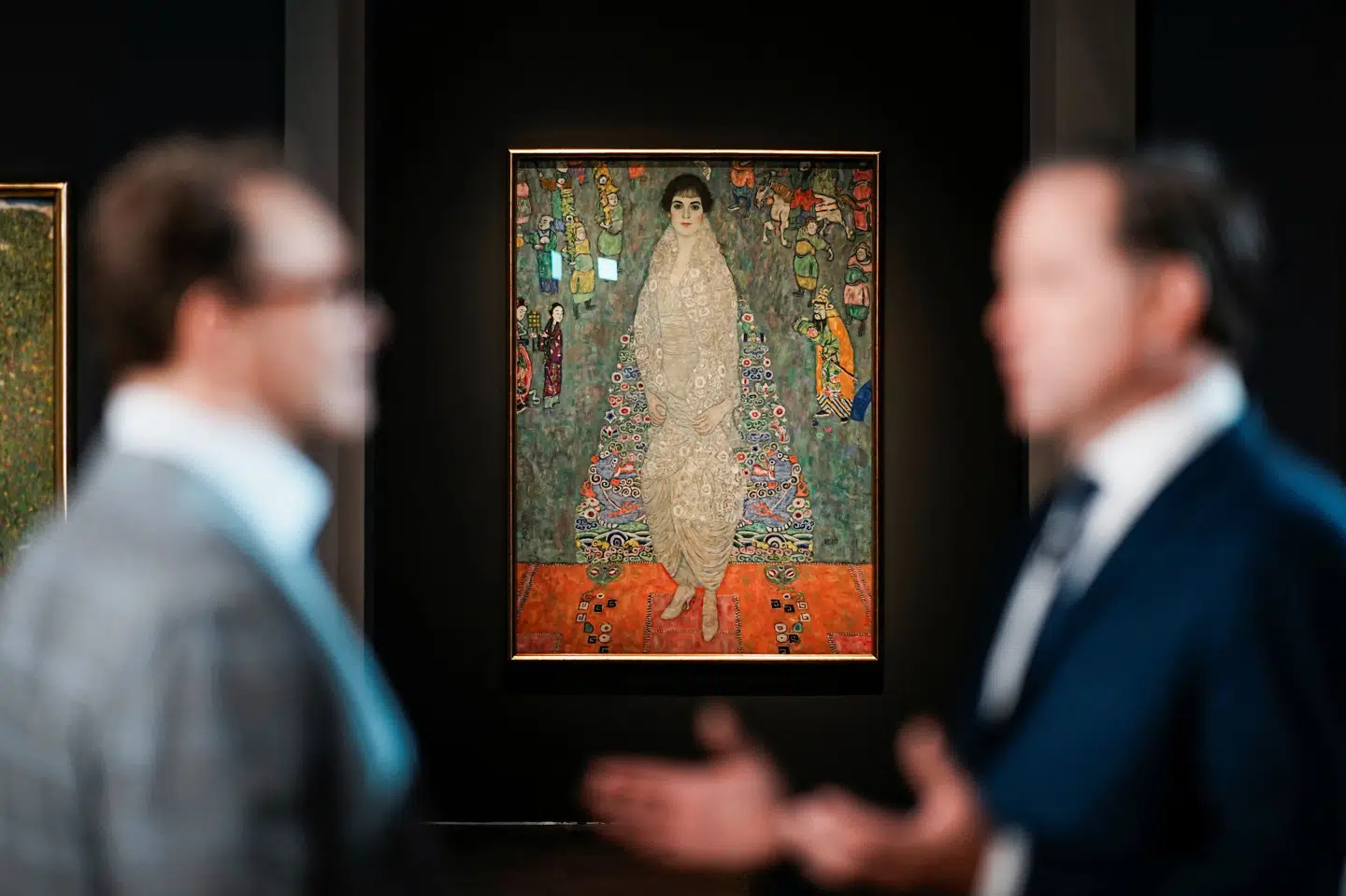 Den østrigske maler Gustav Klimt kreerede maleriet "Portrait of Elisabeth Lederer" mellem 1914 og 1916. Tirsdag blev det solgt for 236,4 millioner dollar ved en auktion i New York. (Arkivfoto).