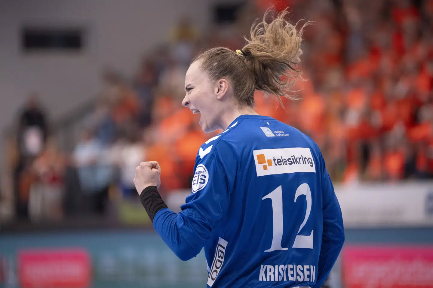 Der har været dialog om en forlængelse i Team Esbjerg, men Anna Kristensen har valgt at søge nye udfordringer. (Arkivfoto).