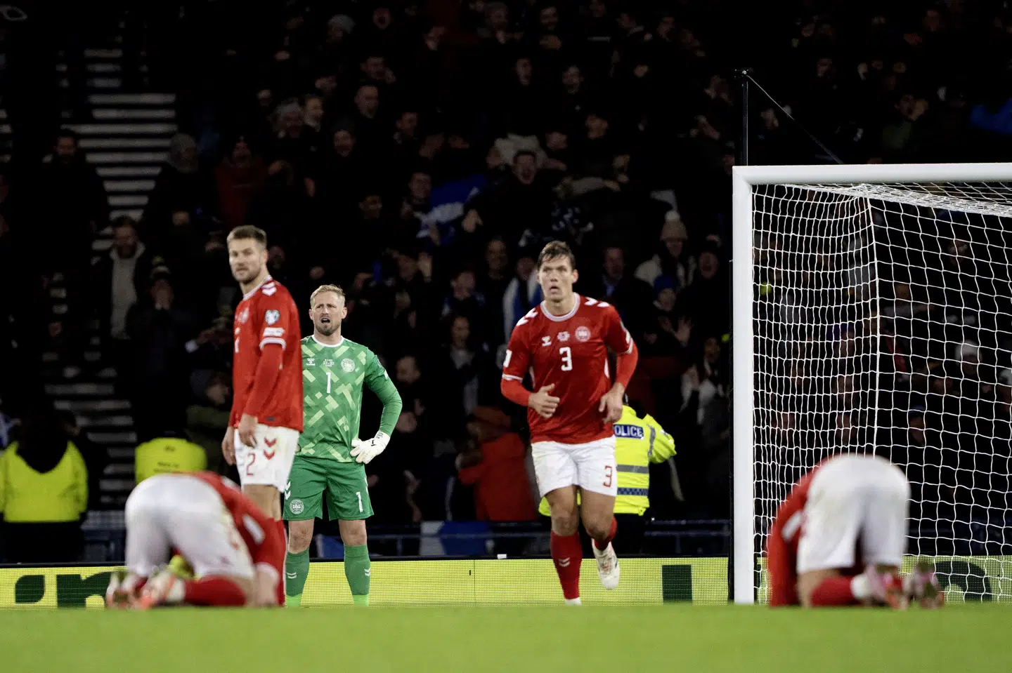 Danmark fejlede i VM-kvalifikationen, selv om man både mod Belarus og Skotland havde matchbold.