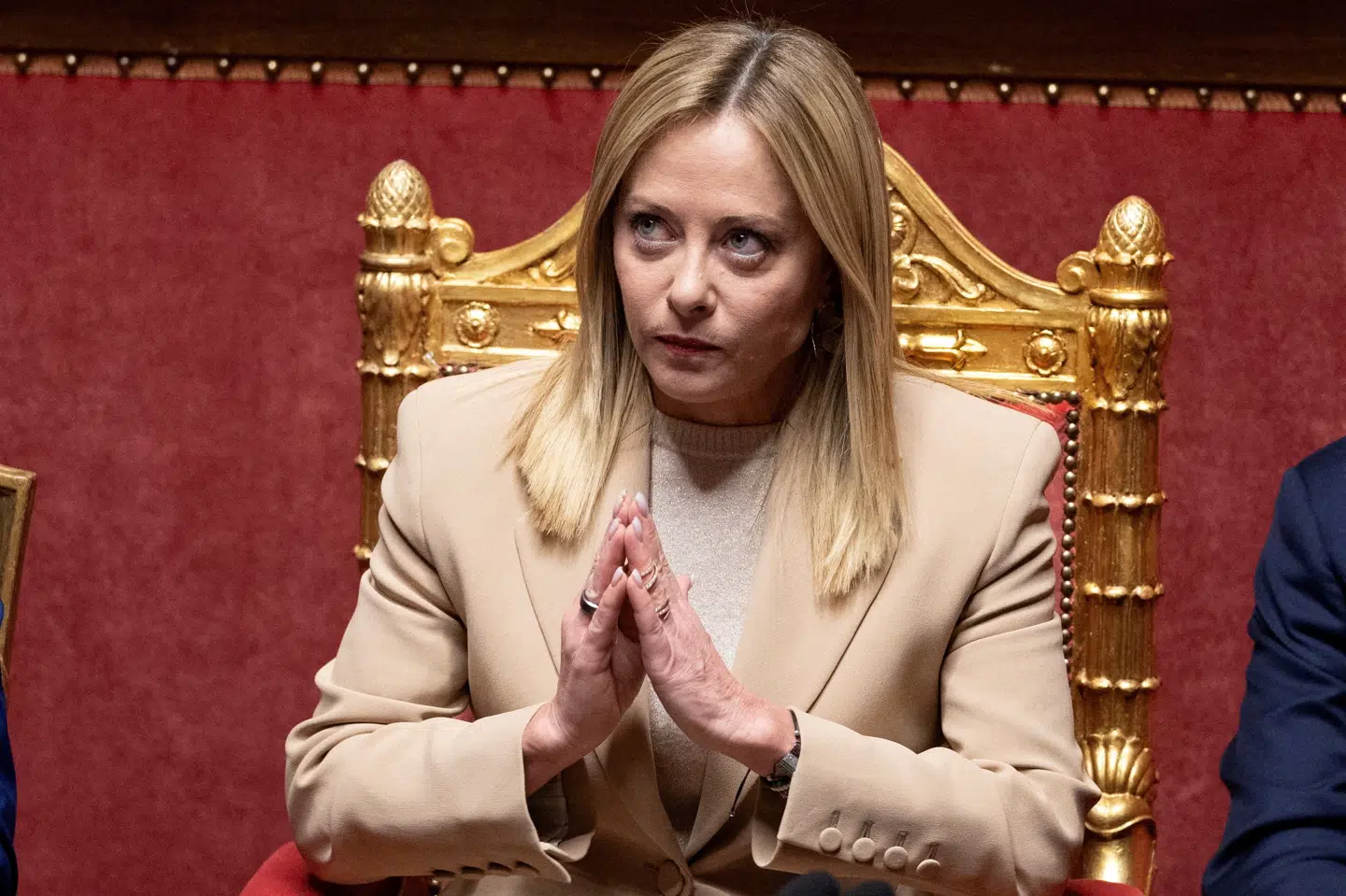 Italiens premierminister, Giorgia Meloni, og hendes parti, Italiens Brødre, har onsdag stemt sammen med oppositionen for, at sex uden samtykke skal anses som et seksuelt overgreb. (Arkivfoto).