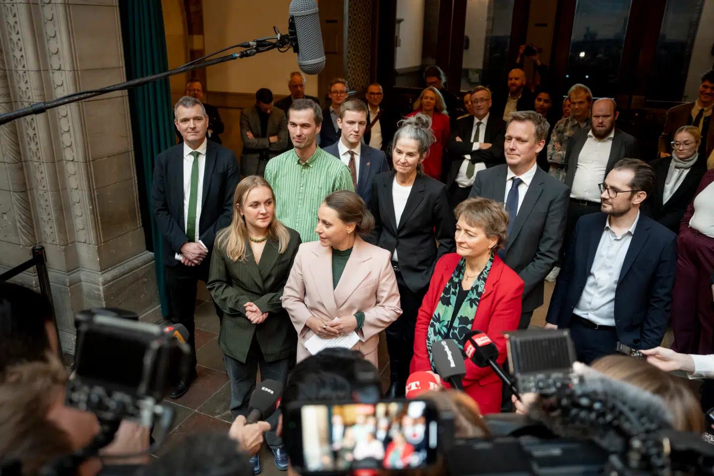 Københavns Rådhus dagen efter kommunalvalget. SFs Sisse Marie Welling bliver ny overborgmester, og Enhedslistens Line Barfod fortsætter som teknik- og miljøborgmester.