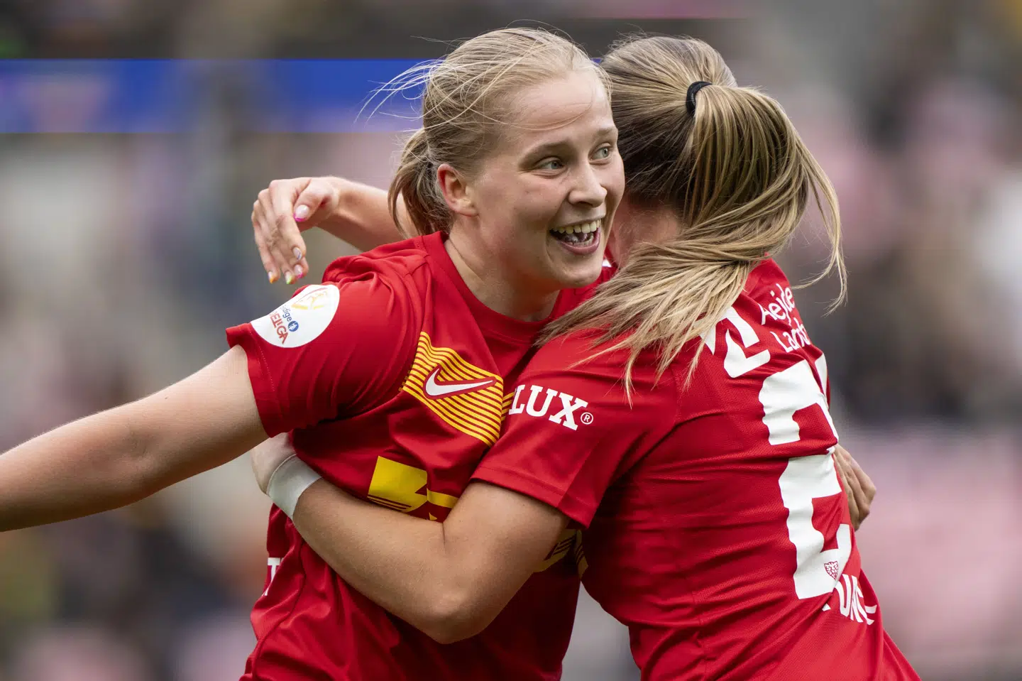 FC Nordsjællands kvinder havde god grund til at juble i onsdagens sejr over slovenske Mura. (Arkivfoto).