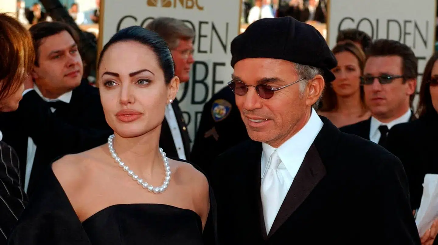 De tidligere ægtefæller på den røde løber i 2002.