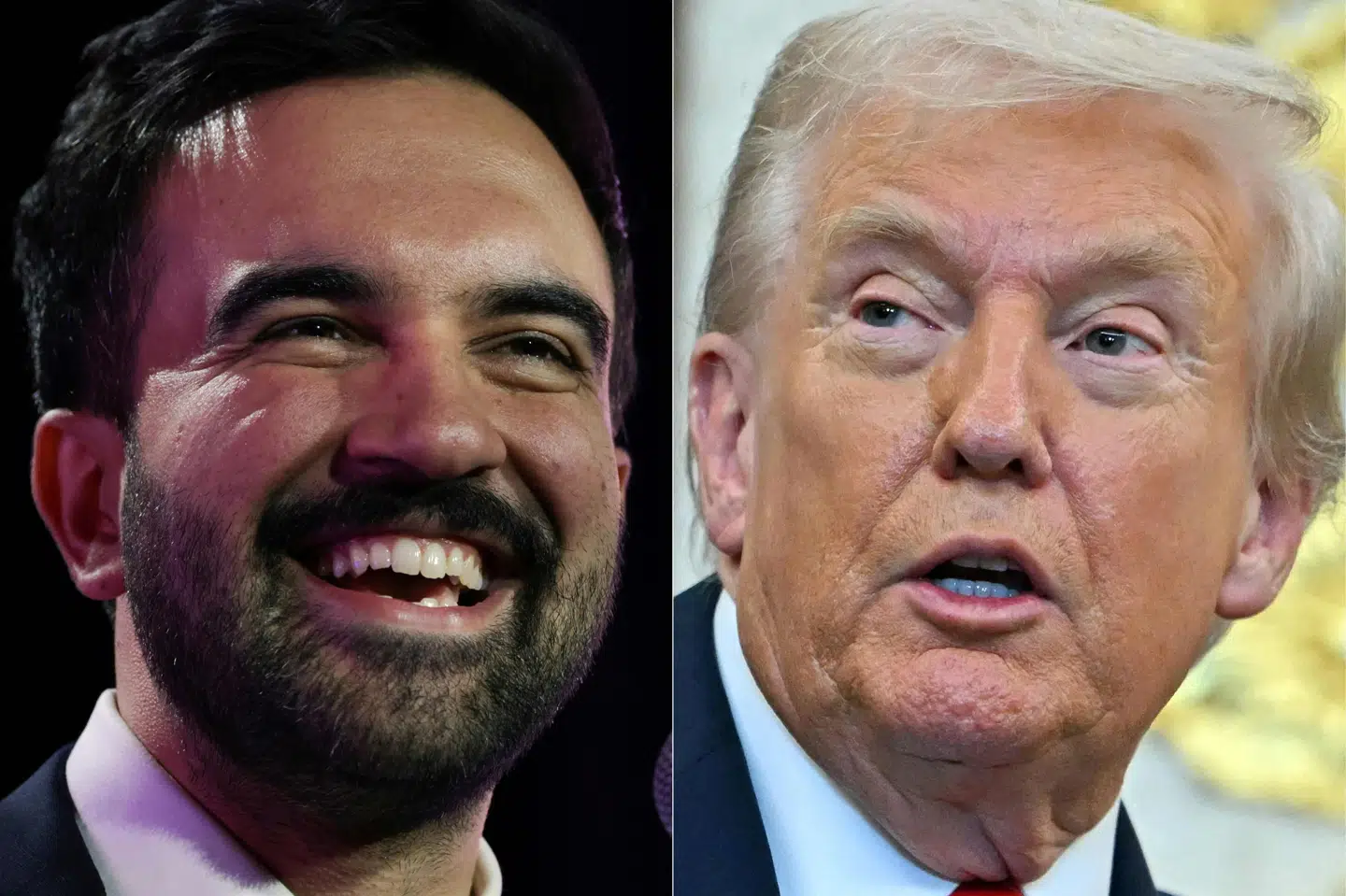 Donald Trump har flere gange kritiseret Zohran Mamdani og kaldt ham en kommunist. New York Citys kommende borgmester skal nu mødes med den amerikanske præsident fredag i Det Hvide Hus. (Arkivfoto).