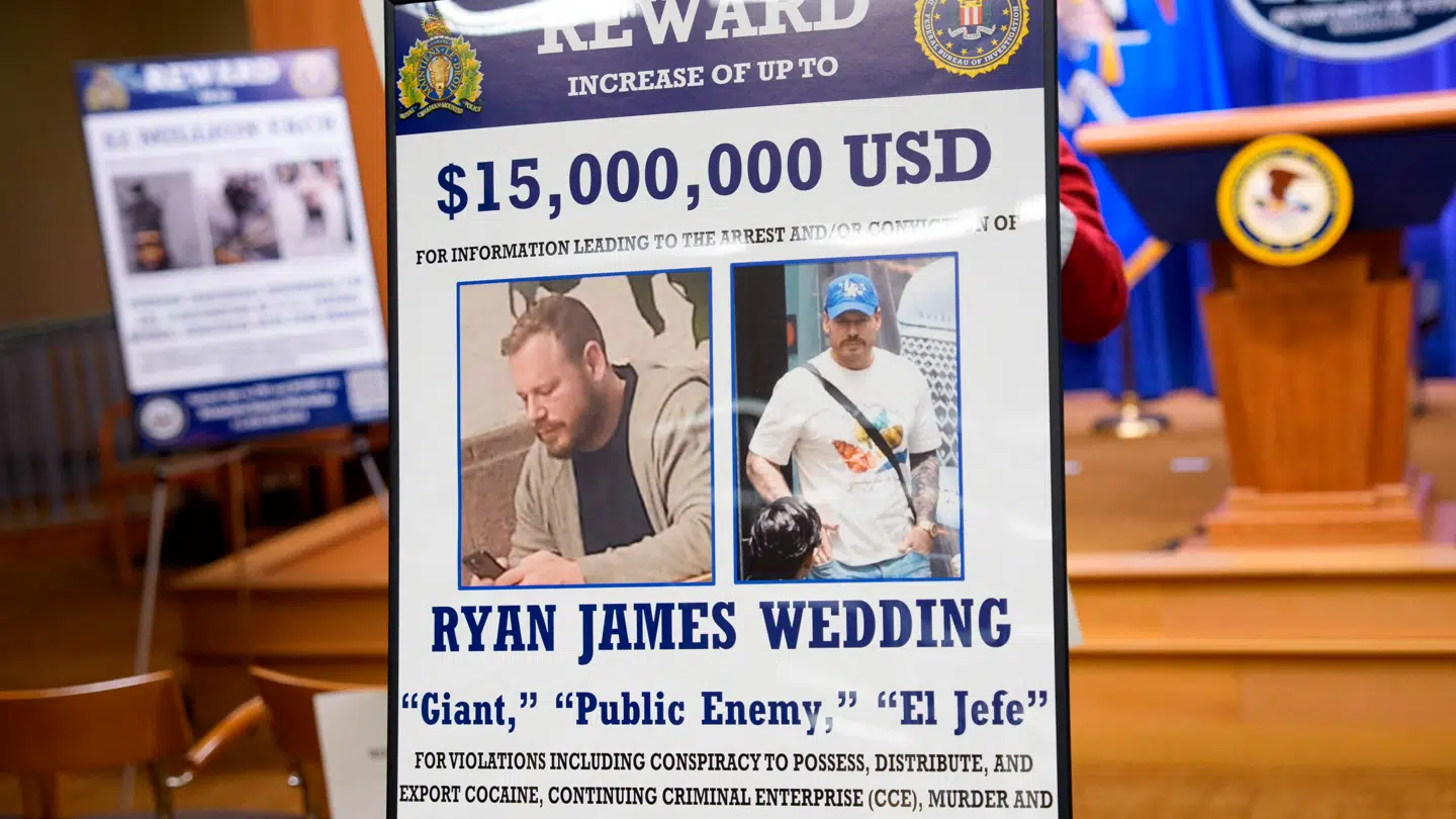 Ryan Wedding er eftersøgt.