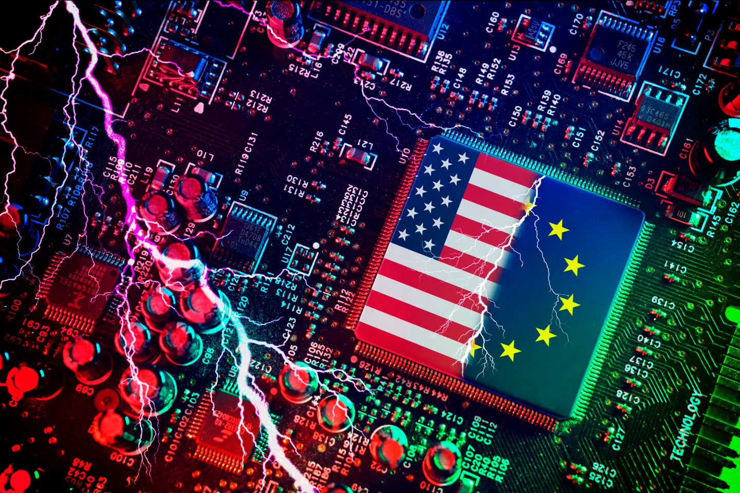 Der foregår en massiv armvridning mellem USA og EU om, hvor skrapt teknologiverdenen skal reguleres.