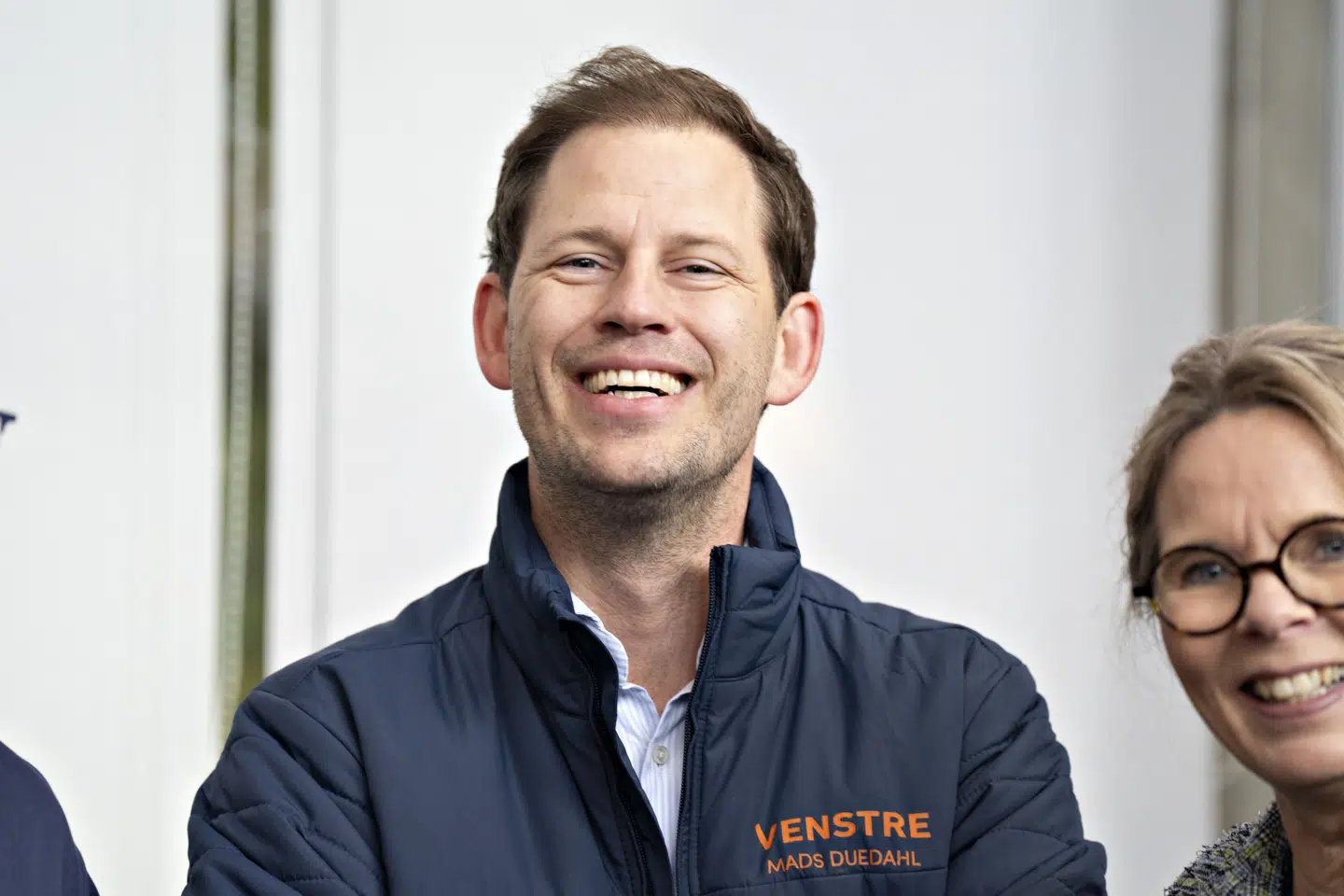 Venstres Mads Duedahl, der her er fotograferet under valgkampen, bliver ny formand for Danske Regioner. Han blev onsdag genvalgt som formand for regionsrådet i Region Nordjylland. (Arkivfoto).