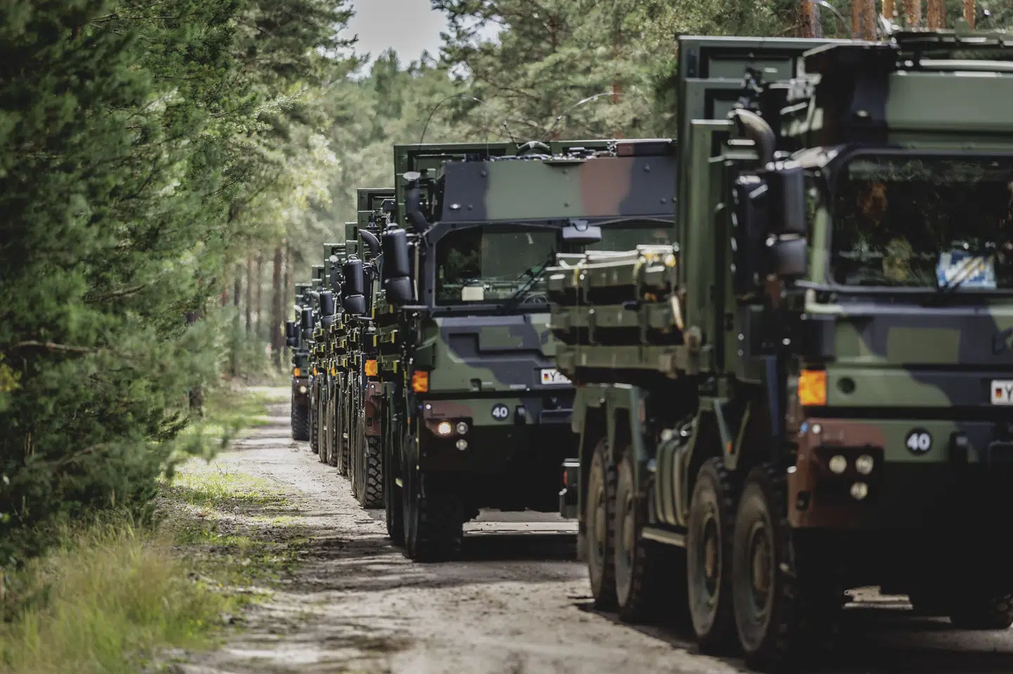 Europæiske forsvarsaktier tager slag efter melding om et udkast til en fredsplan for Ukraine. (Arkivfoto).