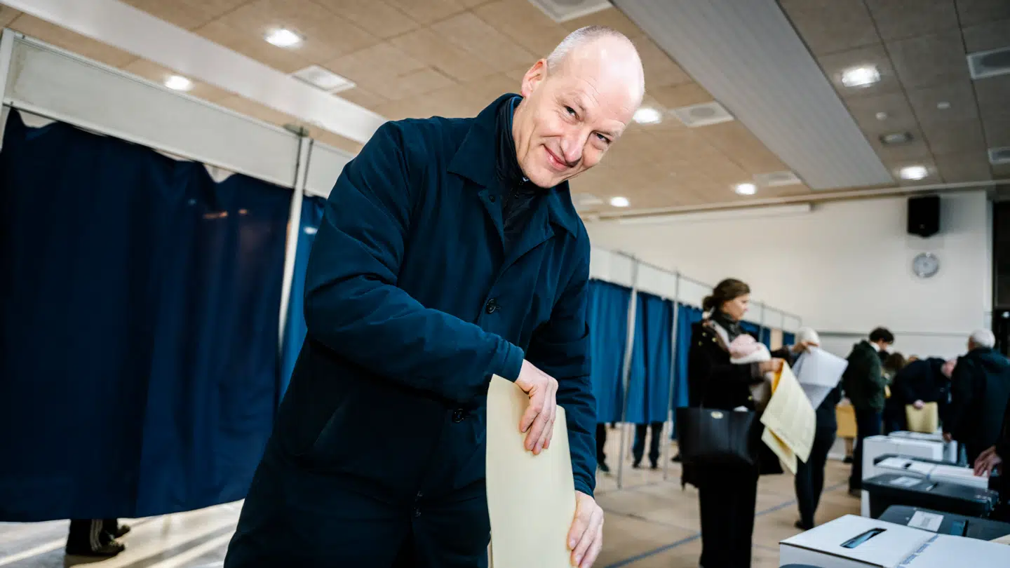 Pelle Dragsted, Enhedslisten afgiver sin stemme til kommunalvalget.