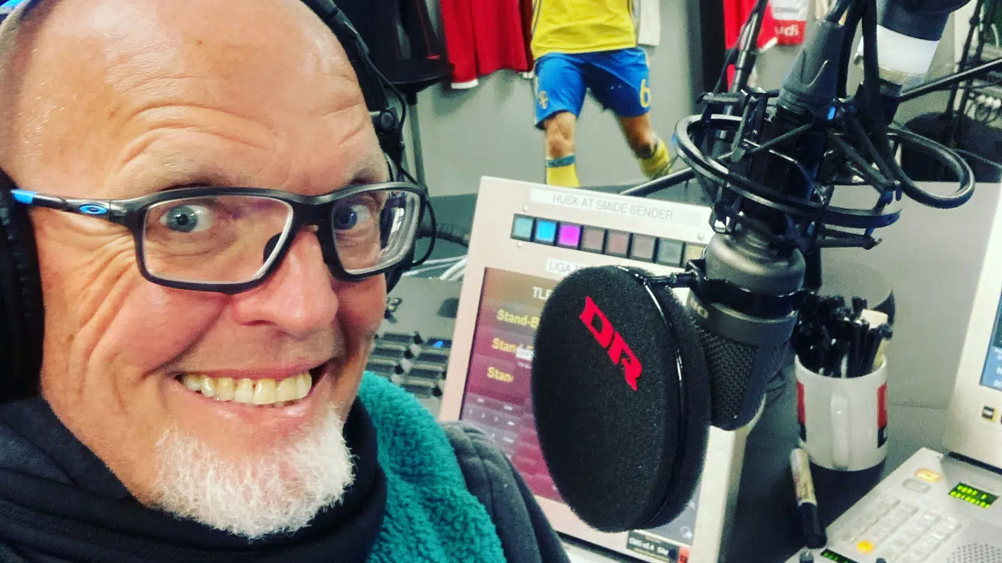 Radioværten har været ansat i DR i mere end 30 år.