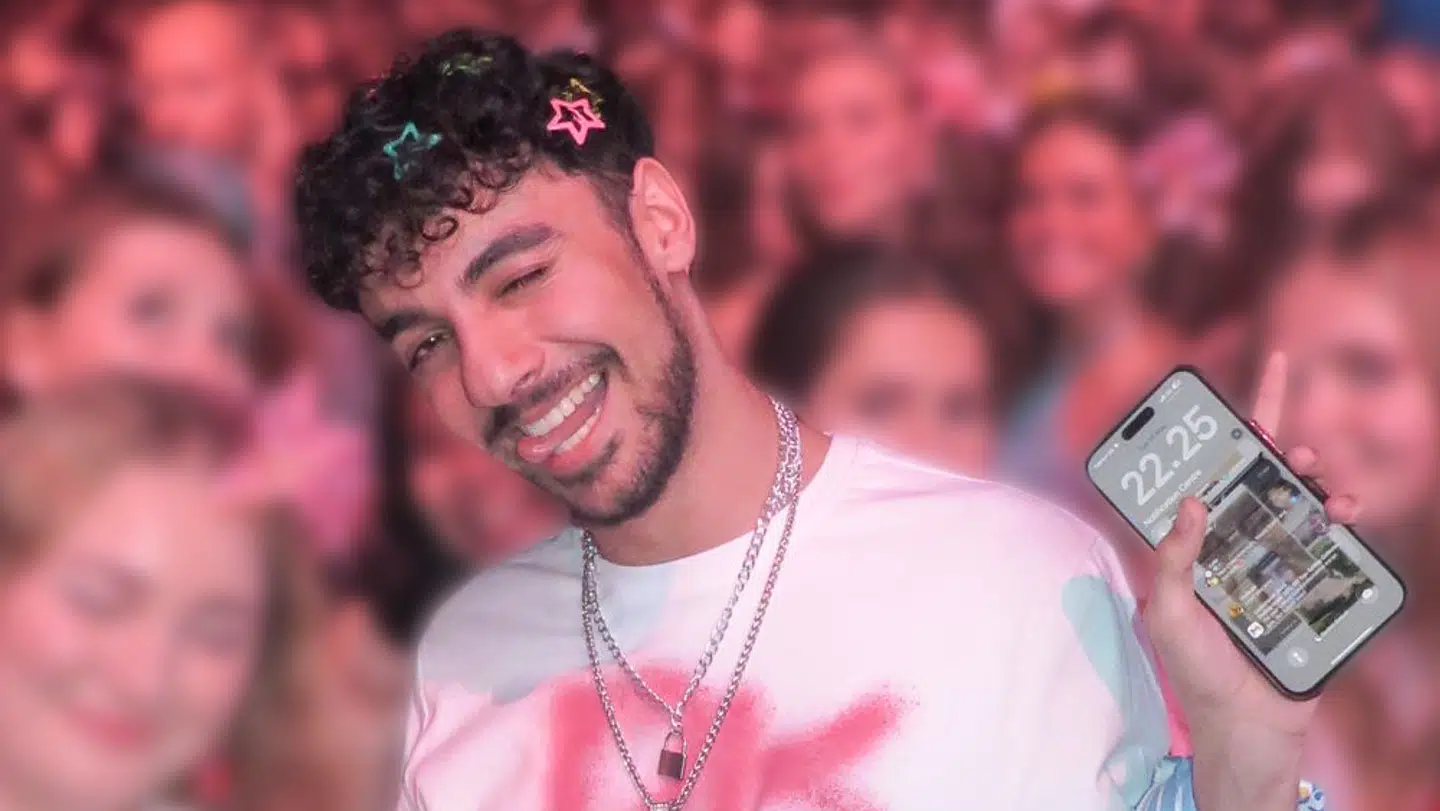 24-årige Adam Morad fik glæden af at danse med sangerinden Zara Larsson under hendes koncert i Danmark. På billedet ses han lige efter sin optræden.