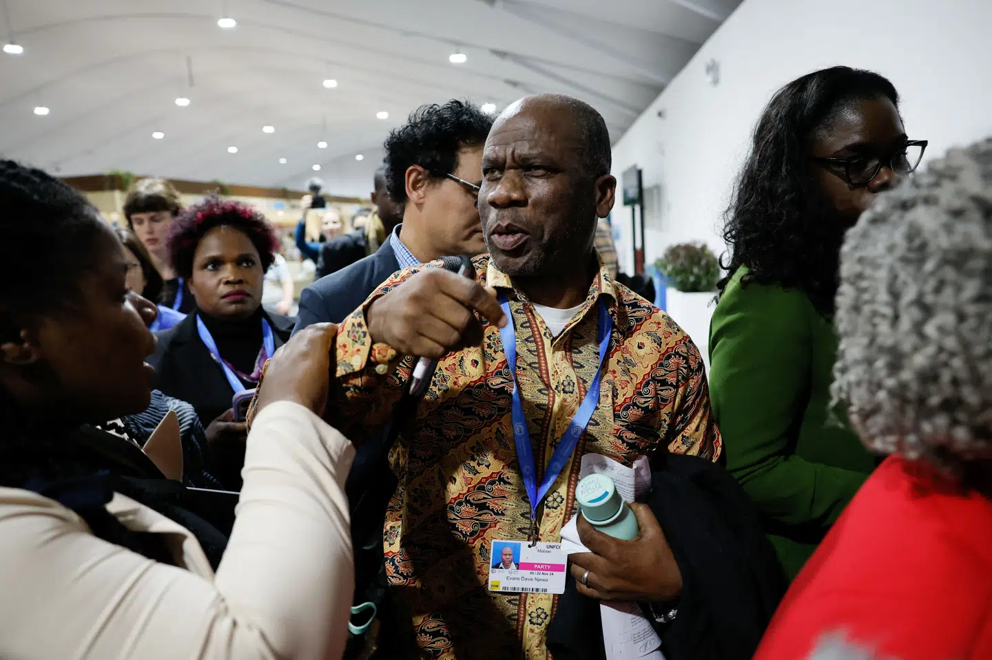 Evans Njewa fra Malawi er chefforhandler for de mindst udviklede lande i verden, og han sætter sin lid til fremskridt i forhandlingerne. (Arkivfoto).