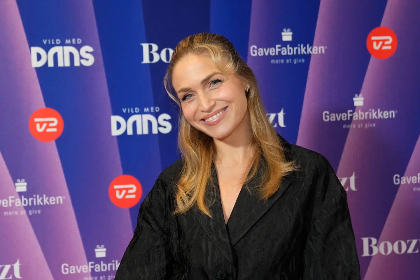 Christiane Schaumburg-Müller var mødt op for at overvære semifinalen i 'Vild med dans'.