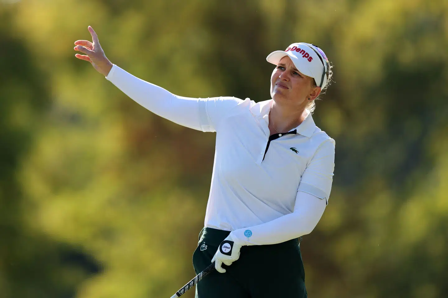 Nanna Koerstz Madsen har gennem karrieren tjent knap 26 millioner kroner på LPGA Tour. Hun kan sikre sig et stort beløb i denne uges sæsonfinale.