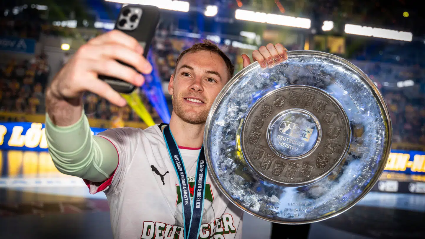 Mathias Gidsel var en markant årsag til, at Füchse Berlin vandt mesterskabet sidste sæson.