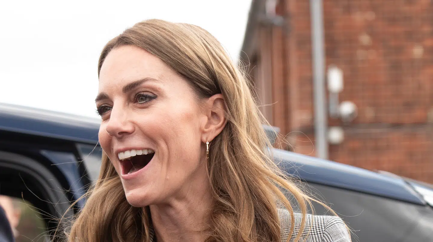 Det var dette billede af prinsesse Kates lysere hår, der var med til at sætte internettet i kog.