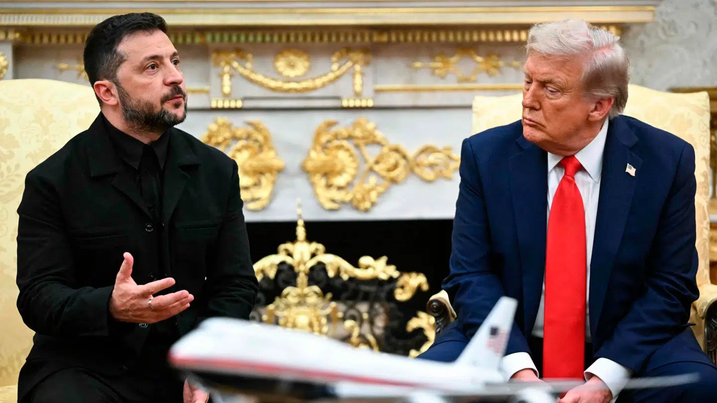 Billederne af Volodymyr Zelenskyj og Donald Trumps skænderi i Det Hvide Hus gik verden rundt.