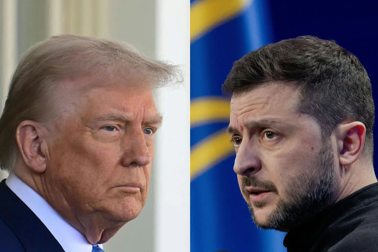 Fredag gav den amerikanske præsident, Donald Trump, en frist til Ukraines præsident, Volodymyr Zelenskyj, til at acceptere det fredsforslag på 28 punkter, som USA har fremlagt. Det har vakt dyb bekymring i Ukraine og dets allierede, fordi forslaget indebærer betydelige indrømmelser til Rusland. (Arkivfoto)
