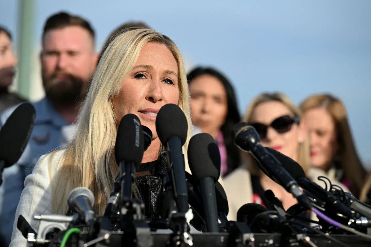 Hvis Marjorie Taylor Greene beslutter sig for at stille op som præsidentkandidat, siger unavngivne medlemmer af Repræsentanternes Hus til Times, at de mener, at hun kan få en rolle, der ifølge dem vil minde om Robert F. Kennedy Jr. i valget i 2024. (Arkivfoto).