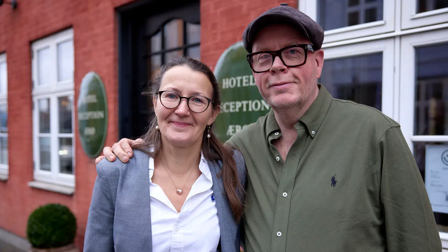 (Arkiv) Claus Holm og hans kone Anne har købt sig ind i et slot i Bordeaux.