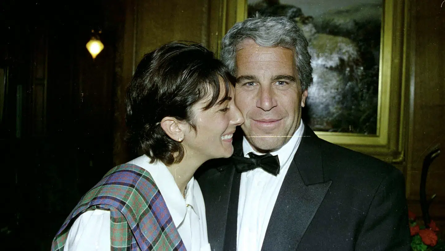 Ghislaine Maxwell og Jeffrey Epstein.