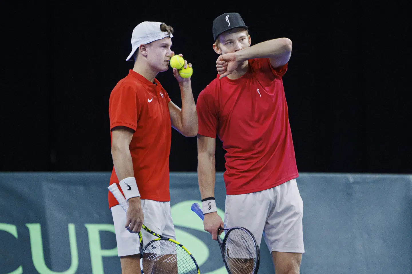 De danske tennisherrer slog Serbien i Royal Arena i sidste års første kvalifikationsrunde til Davis Cup. (Arkivfoto).