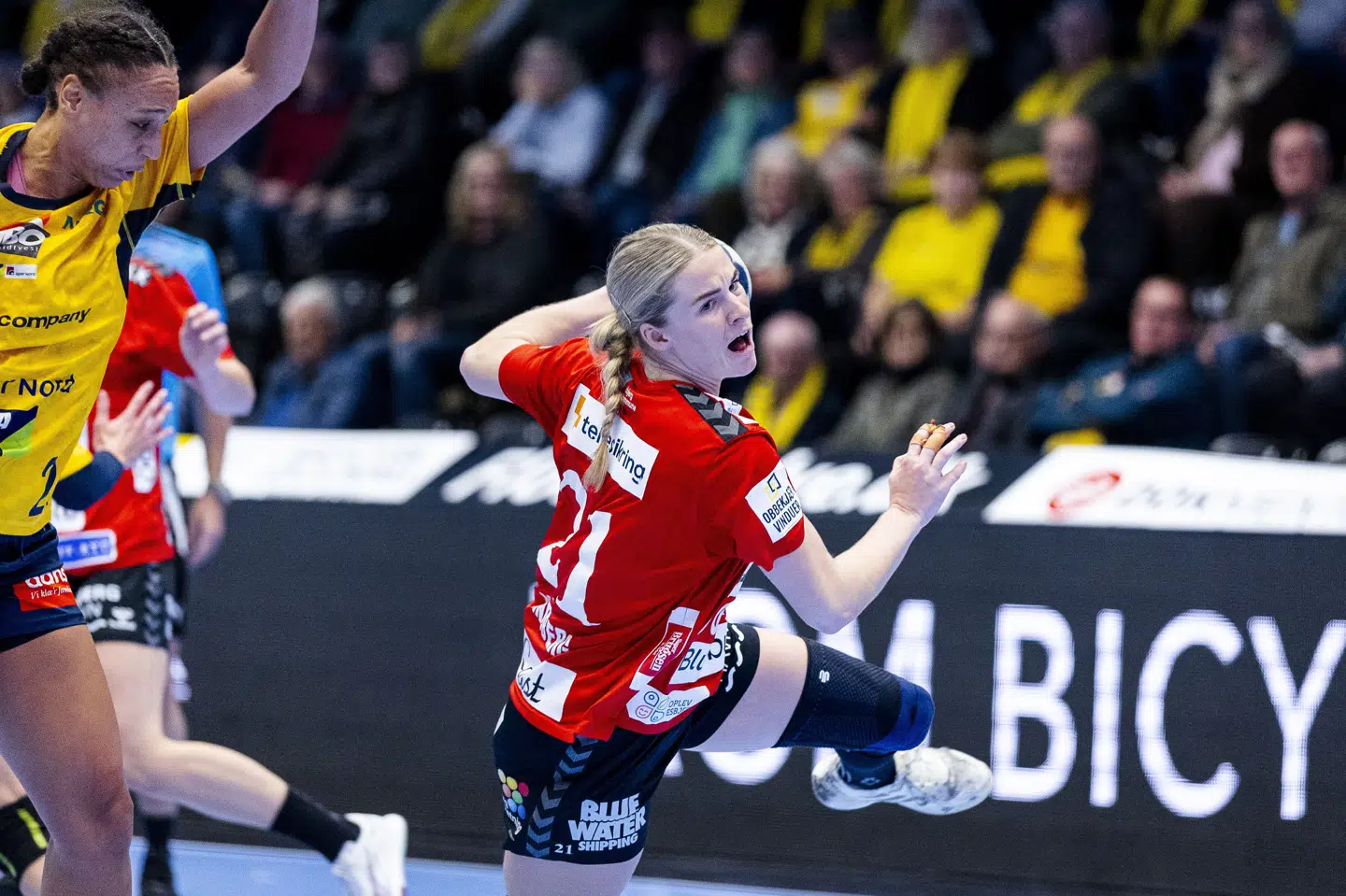 Team Esbjergs Helene Kindberg er en af de to spillere, som har fået en sen billet til VM-slutrunden. (Arkivfoto).